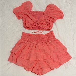 Maaji Coral Embroidered Resortwear Set